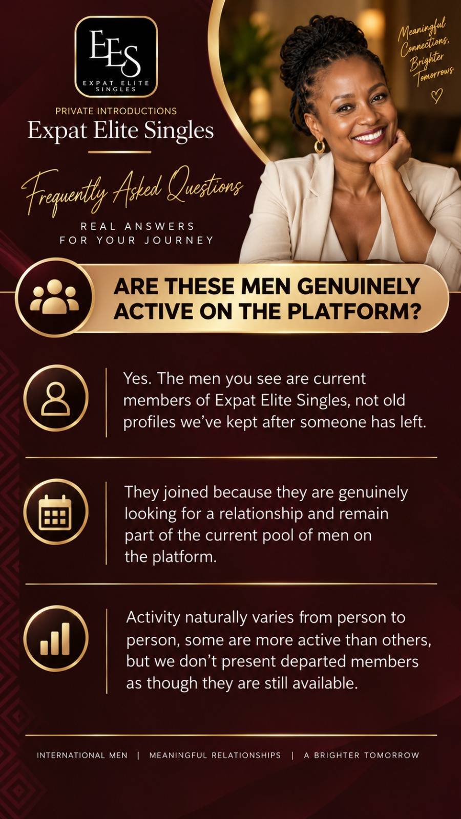 Expat Elite Singles FAQ: Are these men genuinely active on the platform?