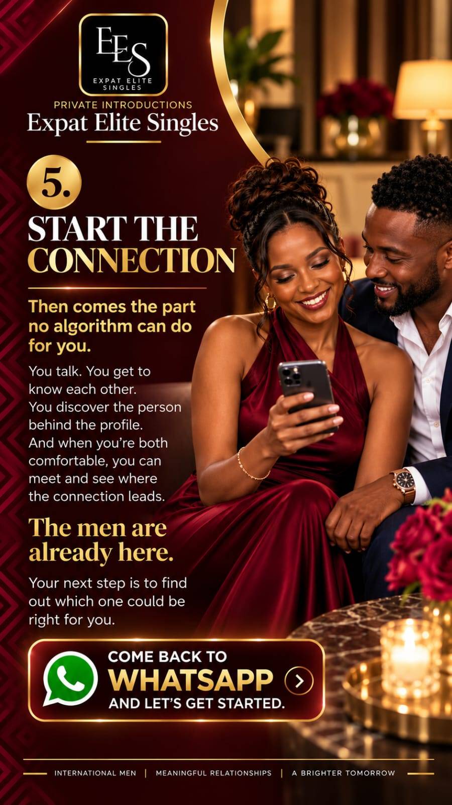 Expat Elite Singles how it works slide 5